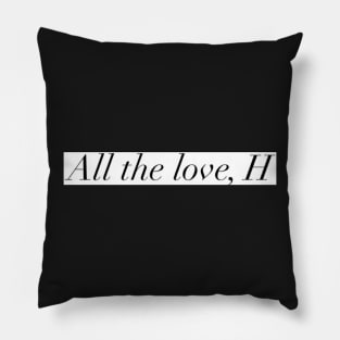 All the love design Pillow