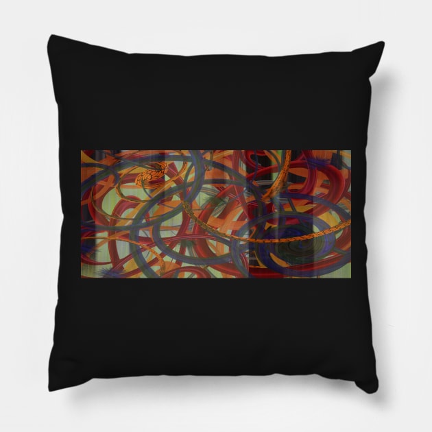 Serpent Lucidity Pillow by Whisperingpeaks