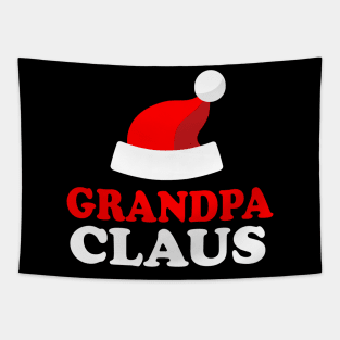 Grandpa Claus Logo Design Tapestry