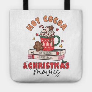 Hot Cocoa and Christmas Movies Tote