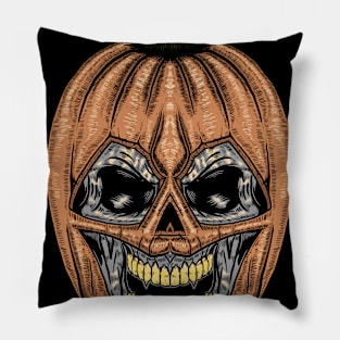 Halloween skull Pillow