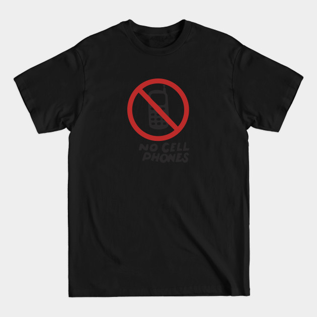 Discover Luke's Diner No Cell Phones - No Cell Phones Allowed - T-Shirt