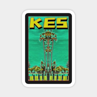 KES Tribal island Magnet