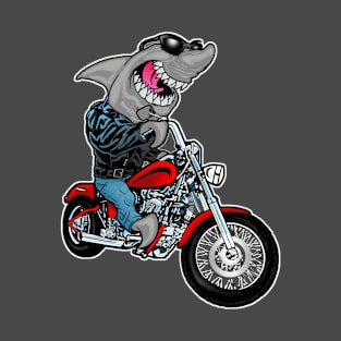 Shark Biker T-Shirt