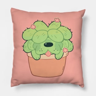 Dog Cactus cute Pillow