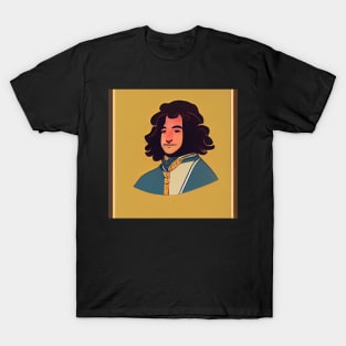 byebyesally Louis XIV - Line Work T-Shirt