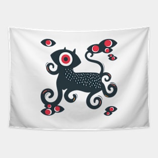 One Eye Monster Tapestry