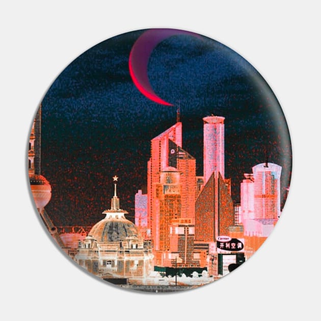 Midnight Star City Pin by lofi_retrowave