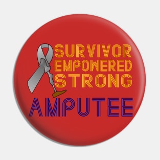 Encouraging Amputee Design Pin