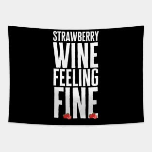 Strawberry Wine Tapestry