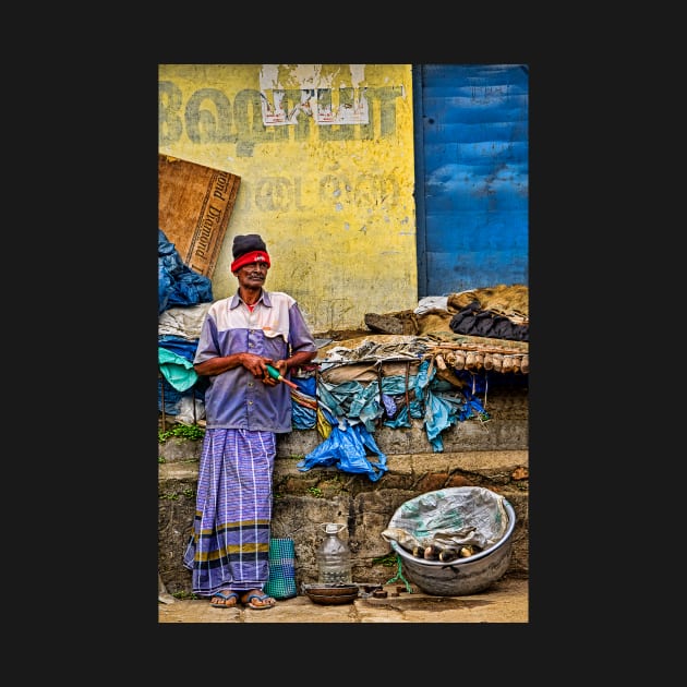 Fishmonger, Munnar. by bulljup