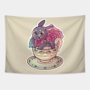 Tea Bunny Tapestry