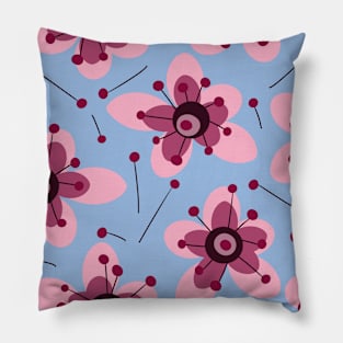Beautiful Sakura Cherry Blossom Pattern Pillow