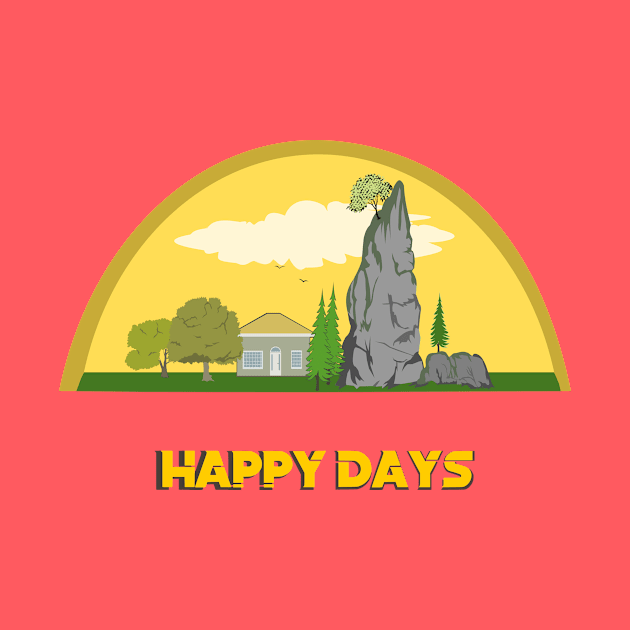 Happy days by mypointink