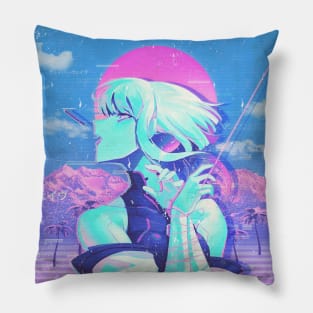 Vaporwave 9 Pillow