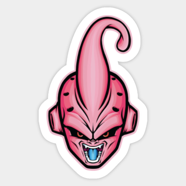 Dragon Ball Z Kid Buu Majin Buu Sticker Teepublic