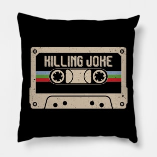 Personalized Killing Name Birthday Vintage Cassette Tape Pillow