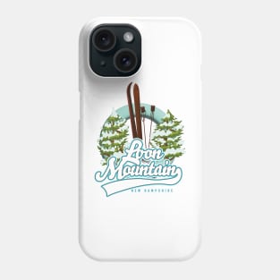 Loon Mountain New Hampshire ski logo Phone Case