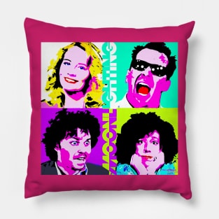 Moonlighting PopArt Pillow