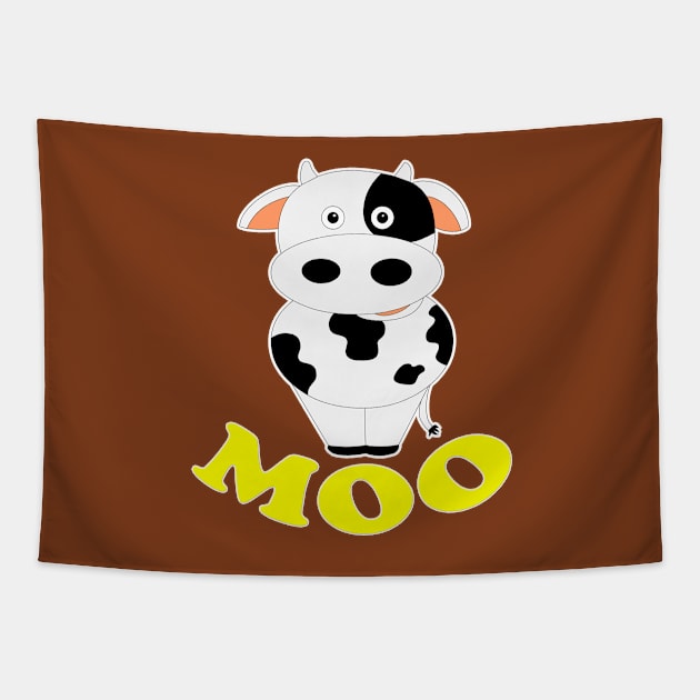 MOO! Tapestry by scoffin