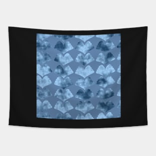 Decorator 2021 Blue Ginkgo Array on Soft Blue 5748 Tapestry