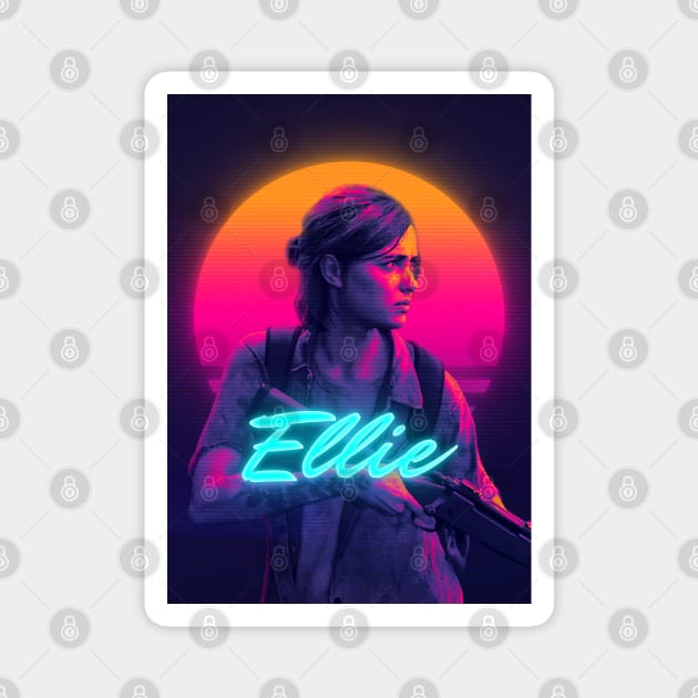 Ellie The last of us Magnet by mrcatguys