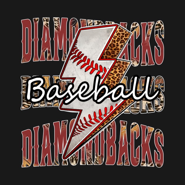 Graphic Baseball Diamondbacks Proud Name Team Vintage by WholesomeFood