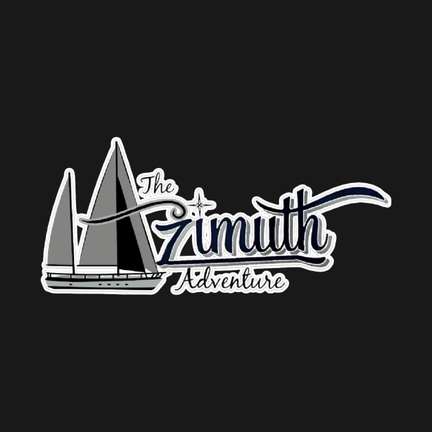 Casting in Lines Everywhere We Go Anchor and Rods Logo on Back and Azimuth Adventure Logo on Front by The Azimuth Adventure