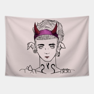 Modern Elf Tapestry