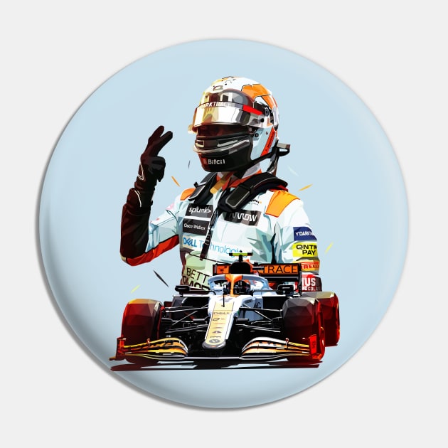 Lando Monaco F1 Pin by pxl_g