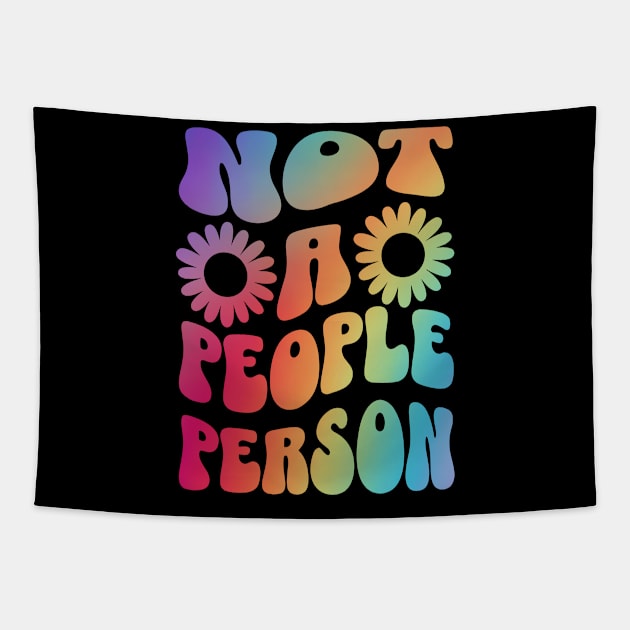 Not A People Person Tapestry by BYNDART