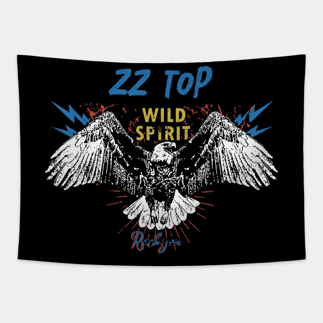 zz top wild spirit Tapestry by akhirnya pattern