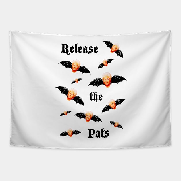 Release The Pats - Pat Butcher Tapestry by Bugsponge