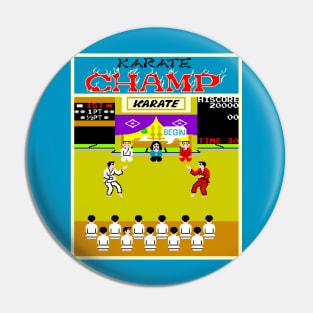 KARATE CHAMP Pin