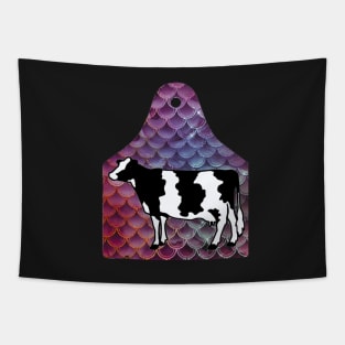 Mermaid Ear Tag - Holstein - NOT FOR RESALE WITHOUT PERMISSION Tapestry