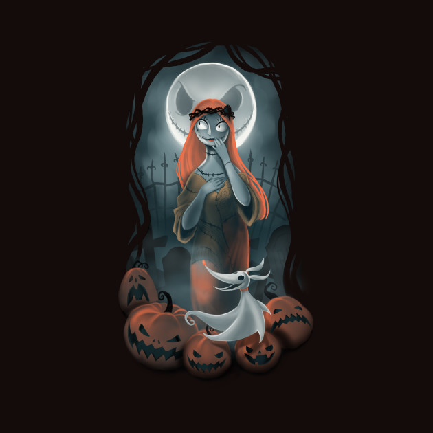 Halloween Sally Moon - Nightmare Ghost - Funny Animation Movie - Halloween - Phone Case