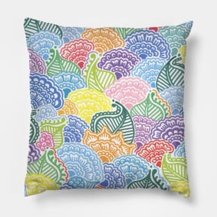 Colorful Garden Pillow