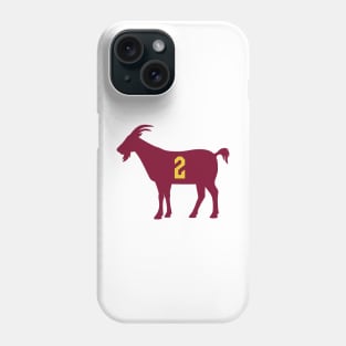 CLE GOAT - 2 - White Phone Case