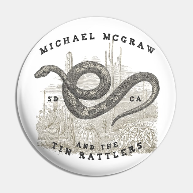 Michael McGraw Music Pin by Antlers and Engines