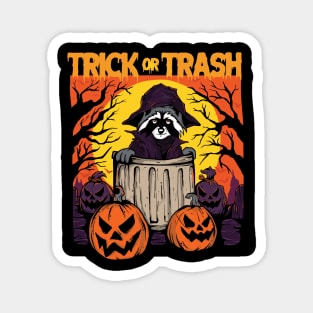 Trick or Trash Magnet