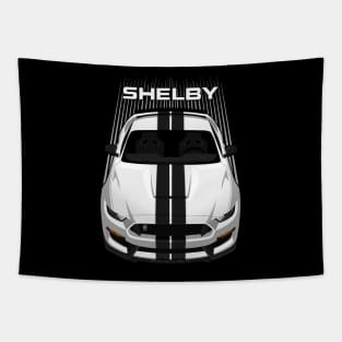 Ford Mustang Shelby GT350 2015 - 2020 - White - Black Stripes Tapestry