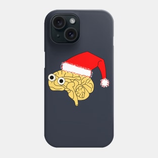 Santa Hat Brain Phone Case