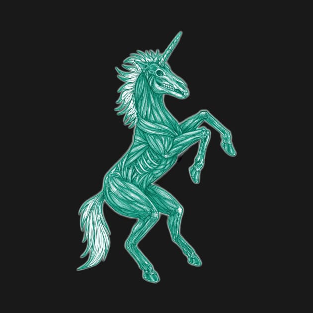 Ghost Unicorn my Spirit Animal by Redemption Tshirt Co.