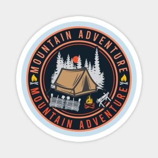 Mountain Adventure Magnet