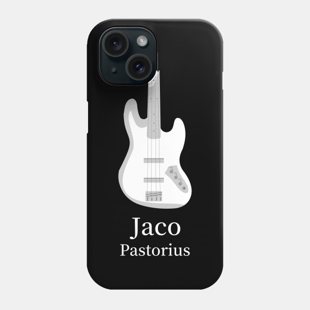 jaco pastorius, jazz bassist Phone Case by Degiab