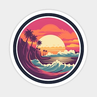 Retrowave 08 Magnet