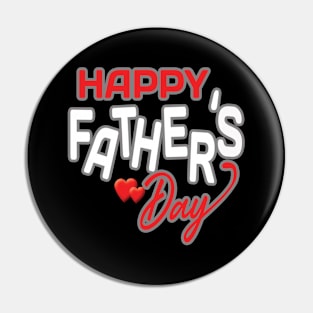 Happy Father's Day Pin