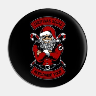 xmas squad Pin