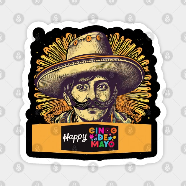 Cinco de Mayo Fiesta Magnet by Oddities Outlet