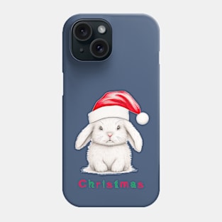 Christmas bunny Phone Case